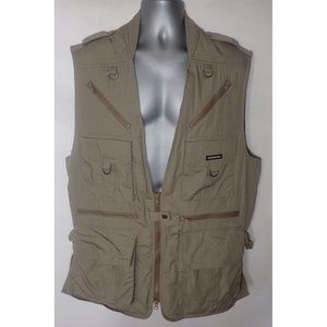 Tamrac Vest 153 Men L World Correspondent Photographer Fishing Khaki Cotton